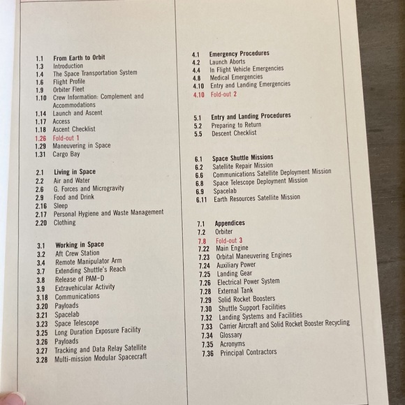 THE SPACE SHUTTLE OPERATOR’S MANUAL 1982 /BONUS TIME MAG: New Space Discoveries - Picture 5 of 16